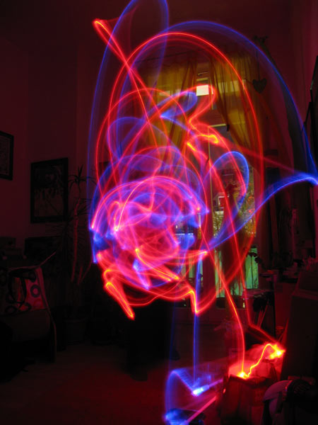 led flowerstick . 2015.11