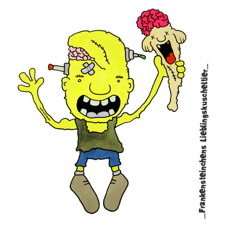 Frankensteinchens Lieblingskuscheltier . 2013.04 