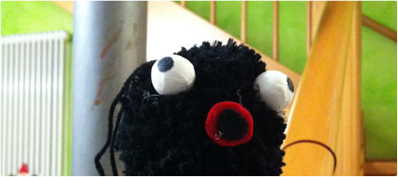 Schwarze Krake / black octopus . 2013.11 