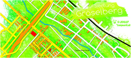 Gr&auml;selberg Karte / Map 2010.08 
