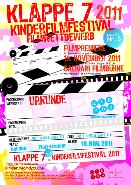 Klappe 7 . Urkunde Din A5 . 2011.07