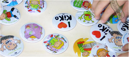Buttons KiKo . Kindertreff Kostheim . 2011.08 