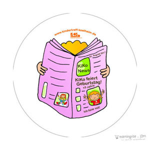 Buttons KiKo . Kindertreff Kostheim