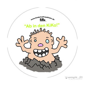 Buttons KiKo . Kindertreff Kostheim