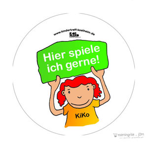 Buttons KiKo . Kindertreff Kostheim