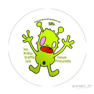 Buttons KiKo . Kindertreff Kostheim