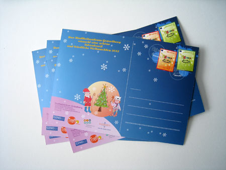 Adventszauber 2012 auf dem Gr&auml;selberg . Postkarte . 2012.11