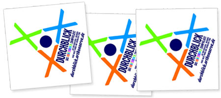 Durchblick Logo . Kultur macht Stark . Kunst macht Kinder und Jugendliche stark in Wiesbaden