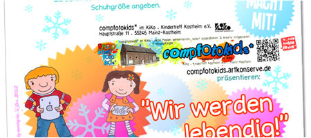Plakat und Eintrittskarte Winter Spezial Januar 2014 . 2013.12
