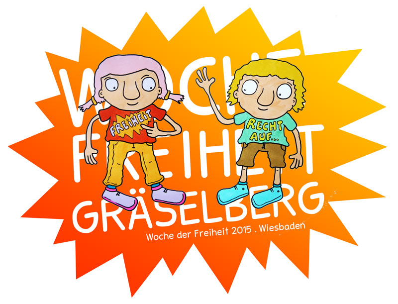 Logo . Woche der Freiheit auf dem Gr&auml;selberg . 2015.06 