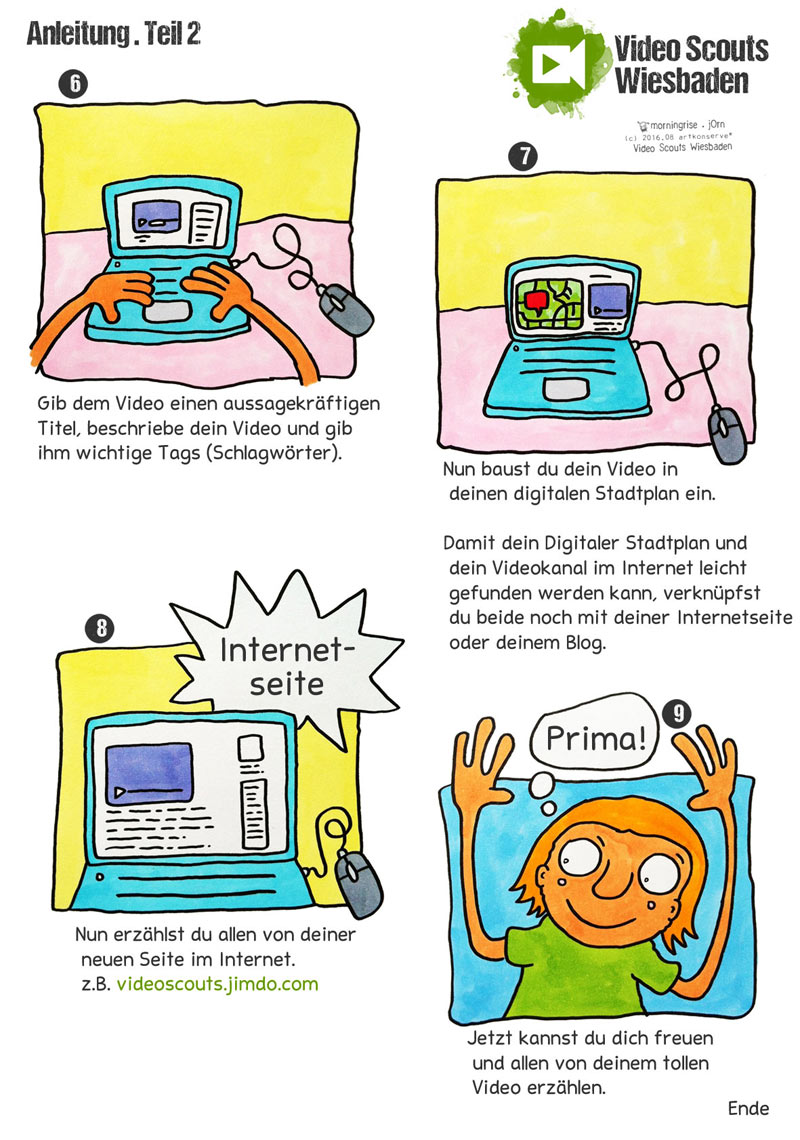 Anleitung Video Scouts Wiesbaden . 2016.08