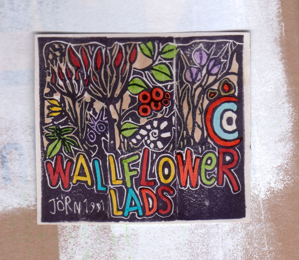 Wallflower Lads . Band Wiesbaden . Sticker . 1991 