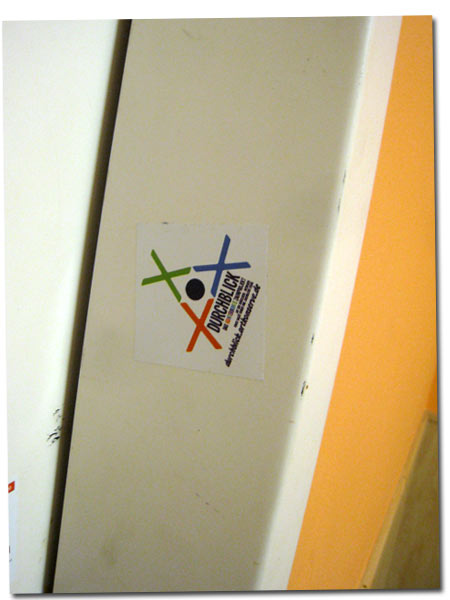 Durchblick ...das kunterbunte Zaunprojekt auf dem Gr&auml;selberg Aufkleber / Sticker