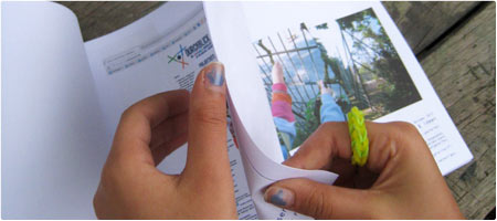 Die Dokumentation vom 1. Projekthalbjahr von Durchblick . das kunterbunte Zaunprojekt auf dem Gr&auml;selberg 2013/2014 