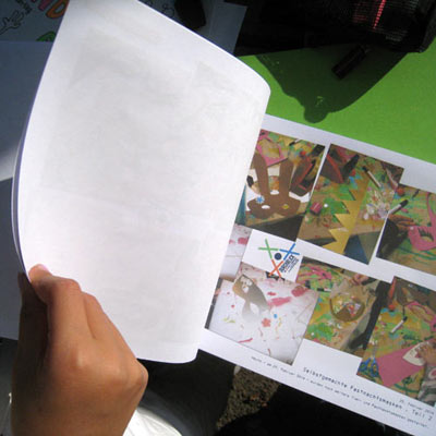 Die Dokumentation vom 2. Projekthalbjahr von Durchblick . das kunterbunte Zaunprojekt auf dem Gr&auml;selberg 2014 