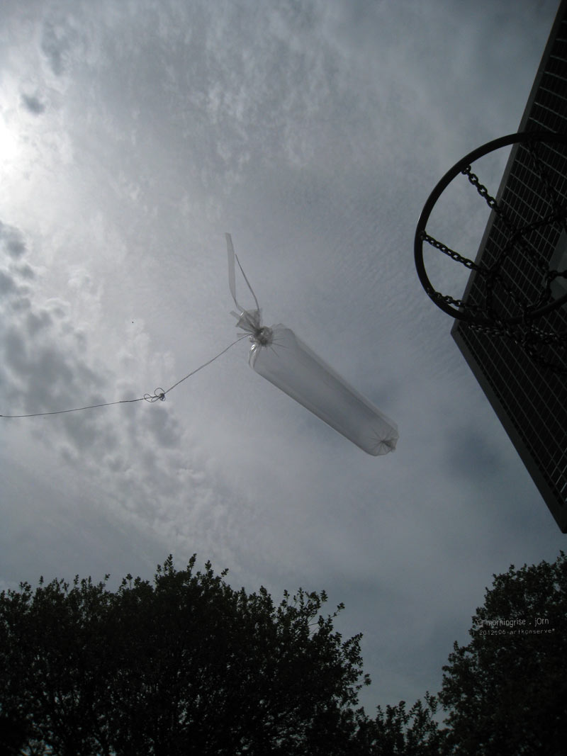 Luftwurst . air sausage