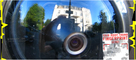 Beobachtet in den letzten Jahren . &Uuml;berwachungsgesellschaft* / observed in recent years . surveillance society* 