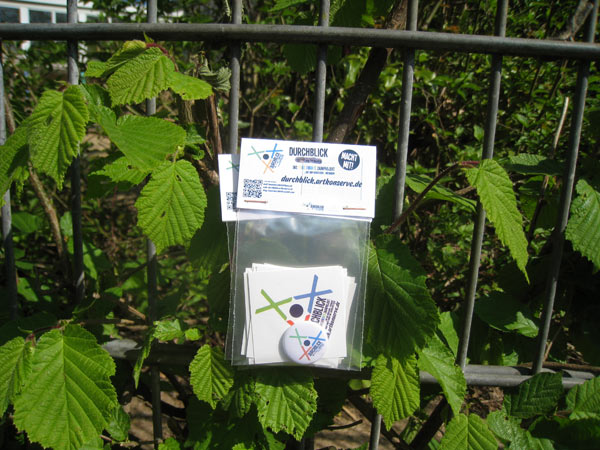 Durchblick . ...das kunterbunte Zaunprojekt auf dem Gr&auml;selberg 