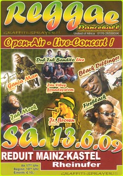 Reggae Open-Air 13. Juni 2009