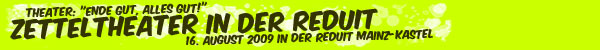 Zetteltheater 2009
