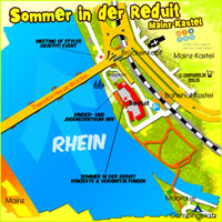 Sommer in der Reduit Karte