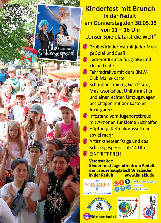 Kinderfest mit Brunch in der Reduit