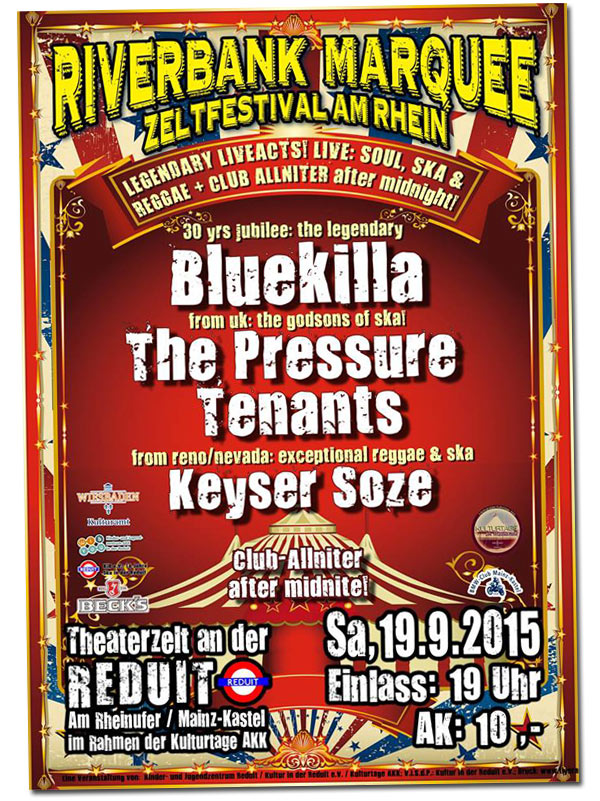 Riverbank Marquee 2015 
