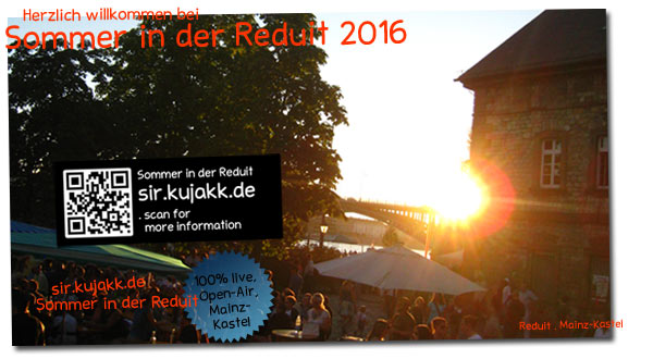 Sommer in der Reduit 2015 . Kinder- und Jugendzentrum in der Reduit . Mainz-Kastel