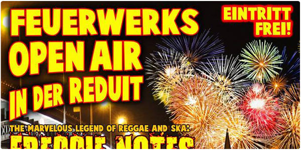 FEUERWERKS OPEN-AIR 2015 . Montag, 27. Juni 2016 (Johannisnacht Feuerwerk)