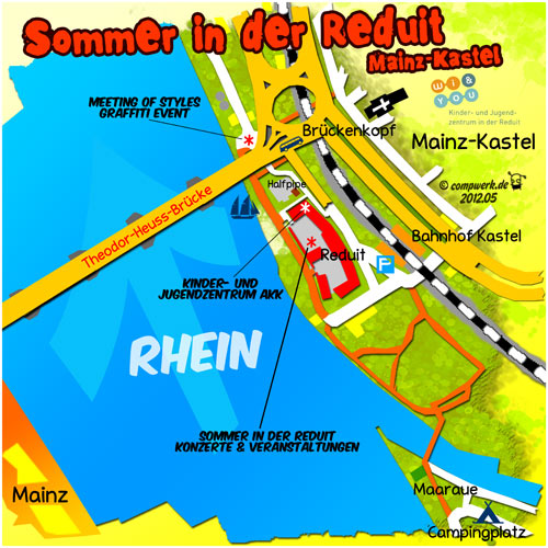 So findet ihr die Reduit . Karte